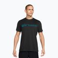 Tricou de alergare pentru bărbați Nike Dri-Fit Running T-Shirt black/bright spruce