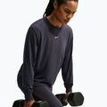 Longsleeve de antrenament pentru femei Nike One Relaxed Dri-Fit gridiron/white 5