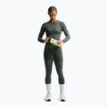 Longsleeve de antrenament pentru femei Nike One Fitted camo green/white 2