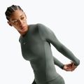Longsleeve de antrenament pentru femei Nike One Fitted camo green/white 4