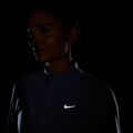 Longsleeve de alergare pentru femei Nike Tempo Swoosh Run Dri-Fit 1/4-Zip LS gridiron/white 4