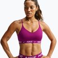 Sutien de antrenament pentru femei Nike Dri-Fit Indy Light Support true berry