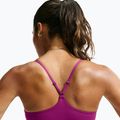 Sutien de antrenament pentru femei Nike Dri-Fit Indy Light Support true berry 4