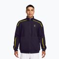 Bluză de tenis pentru bărbați Nike Court Heritage purple dynasty/lemon venom