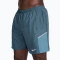 Pantaloni scurți de alergare pentru bărbați Nike Miler Dri-Fit 2in1 7" smokey blue/cerulean 3