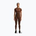 Tricou de antrenament pentru femei Nike Pro Seamless Dri-Fit SS cacao wow 2