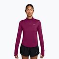 Bluză pentru femei de alergare Nike Swift Dri-FIT UV 1/4-Zip true berry