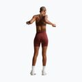 Sutien de antrenament pentru femei Nike Swoosh Medium Support cacao wow/white 3