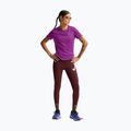 Colanți de alergare pentru femei Nike Tempo Swoosh Run High-Waisted 7/8 mystic dates/white 2