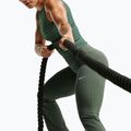 Colanți pentru femei Nike One High Waisted Flared camo green/white 5