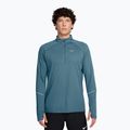 Bluză de alergare pentru bărbați Nike Miler Dri-Fit UV 1/2 Zip smokey blue