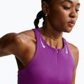 Tricou de alergare pentru femei Nike AeroSwift vivid purple/purple pulse 5