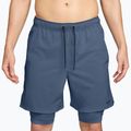 Pantaloni scurți pentru bărbați Nike Unlimited 2in1 Dri-Fit 7" new slate/new slate/black/new slate
