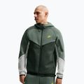 Bluză pentru bărbați Nike Tech Windrunner Full Zip camo green/black spruce/chrome yellow