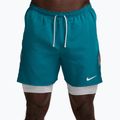 Pantaloni scurți de alergare pentru bărbați Nike Miler Dri-Fit 2in1 5" bright spruce