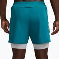 Pantaloni scurți de alergare pentru bărbați Nike Miler Dri-Fit 2in1 5" bright spruce 2