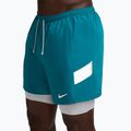 Pantaloni scurți de alergare pentru bărbați Nike Miler Dri-Fit 2in1 5" bright spruce 3