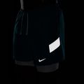 Pantaloni scurți de alergare pentru bărbați Nike Miler Dri-Fit 2in1 5" bright spruce 5