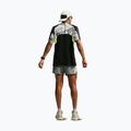 Tricou de alergare pentru bărbați Nike Dri-FIT Printed SS smoke grey/black/light lemon twist 3