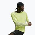 Longsleeve de alergare pentru bărbați Nike Stride light lemon twist/grey fog 4