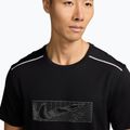 Tricou de alergare pentru bărbați Nike Miler black 3