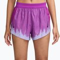 Pantaloni scurți de alergare pentru femei Nike AeroSwift vivid purple/purple dynasty