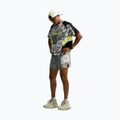 Pantaloni scurți de alergare pentru bărbați Nike Dri-Fit 4" smoke grey/black/light lemon twist 2