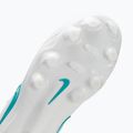 Încălțăminte de fotbal pentru copii Nike Tiempo Maestro Academy Jr FG/MG white/white/dusty cactus 5