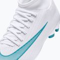 Încălțăminte de fotbal pentru copii Nike Mercurial Superfly 11 Club Jr MG white/dusty cactus 5