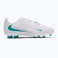 Încălțăminte de fotbal pentru copii Nike Phantom 6 Low Club Jr MG white/white/dusty cactus