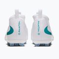 Încălțăminte de fotbal pentru copii Nike Phantom 6 High Academy AG white/white/dusty cactus 5