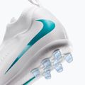 Încălțăminte de fotbal pentru copii Nike Phantom 6 High Academy AG white/white/dusty cactus 8