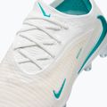 Încălțăminte de fotbal pentru bărbați Nike Phantom 6 Low Elite AG-Pro white/white/dusty cactus 5