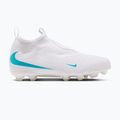 Încălțăminte de fotbal pentru copii Nike Phantom 6 High Academy Jr FG/MG white/white/dusty cactus