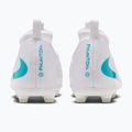 Încălțăminte de fotbal pentru copii Nike Phantom 6 High Academy Jr FG/MG white/white/dusty cactus 2