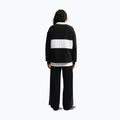 Bluză pentru femei Nike Studio Fleece Medium Weight total black/sail/sail 3