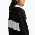 Bluză pentru femei Nike Studio Fleece Medium Weight total black/sail/sail 6