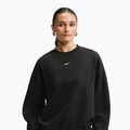 Bluză pentru femei Nike Studio Fleece Medium Weight total black/sail 4