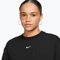 Bluză pentru femei Nike Studio Fleece Lightweight total black/sail 3