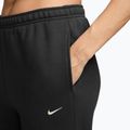 Pantaloni pentru femei Nike Studio Fleece total black/sail 3
