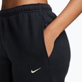 Pantaloni pentru femei Nike Studio Fleece total black/sail 3