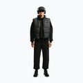 Pantaloni pentru femei Nike Studio Fleece Medium Weight total black/sail 2