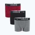 Bokserki dziecięce Nike Jordan JHB Flight Cotton Essential 3 pary gym red