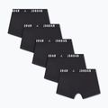 Boxeri bărbați Nike Jordan Cotton Trunk 5 bucăți Negri 2