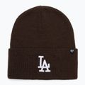 Căciulă de iarnă 47 Brand MLB Los Angeles Dodgers Sox Haymaker brown