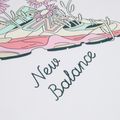 Set pentru copii New Balance Floral Shoe Graphic Tee and Legging nb bright white 6