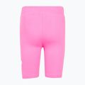 Pantaloni scurți pentru copii New Balance Stacked Logo Cycle pink satin 2