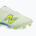 Încățăminte de fotbal New Balance Furon Elite V9 FG white/alkaline green 7