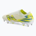 Încățăminte de fotbal New Balance Furon Pro V9 SG white/alkaline green 3
