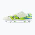 Încățăminte de fotbal New Balance Furon Pro V9 SG white/alkaline green 3